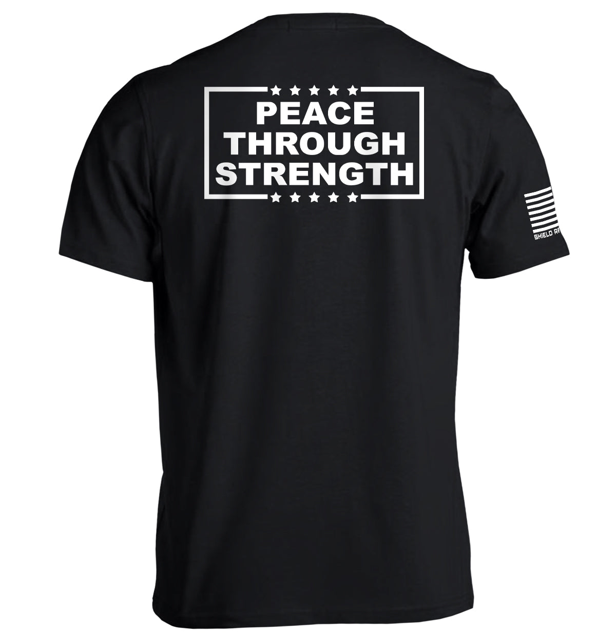 Peace Through Strength White Shield Republic
