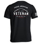 Proud American Veteran The Oath Never Ends Shield Republic