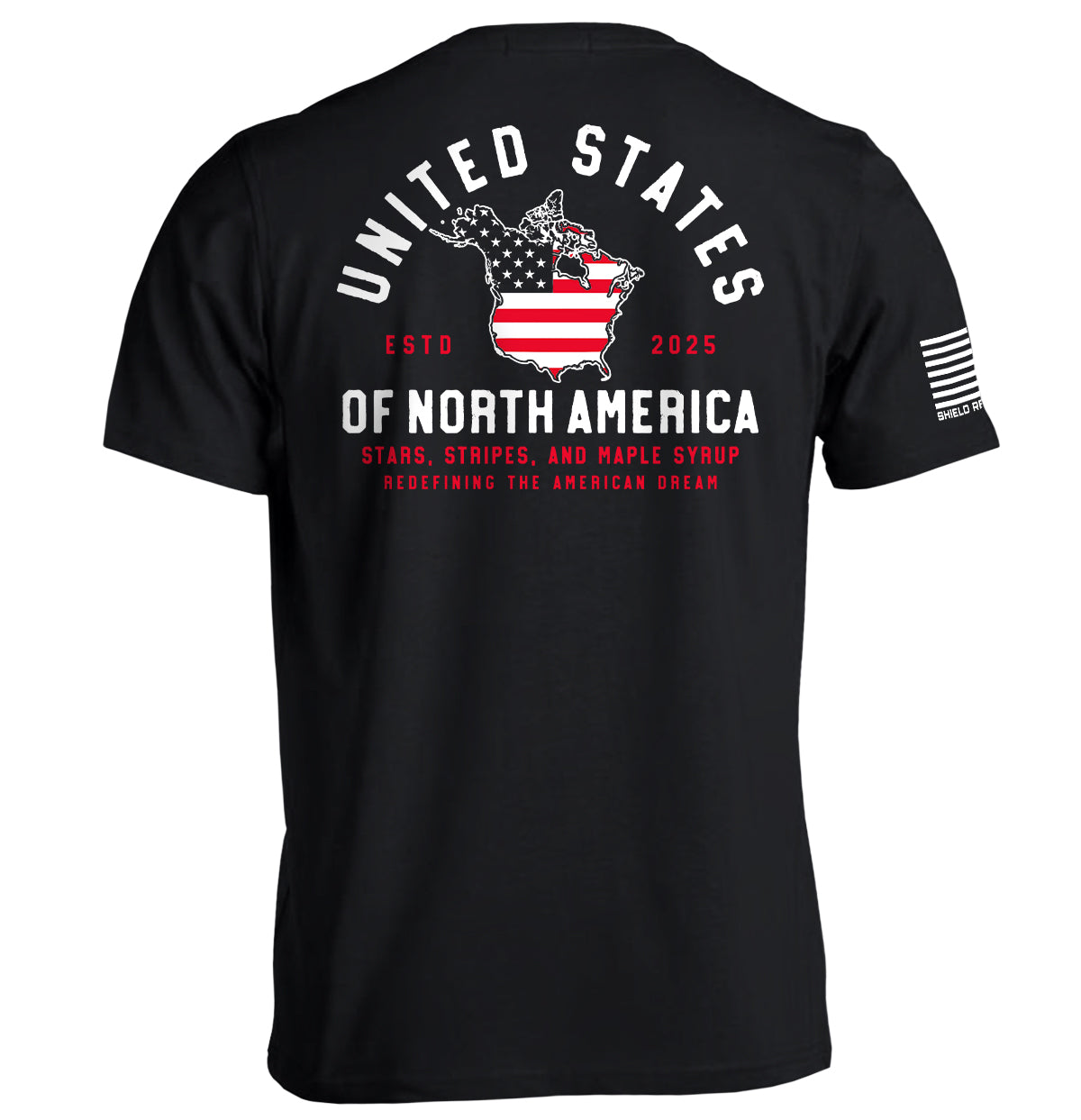 The United States of North America Shield Republic