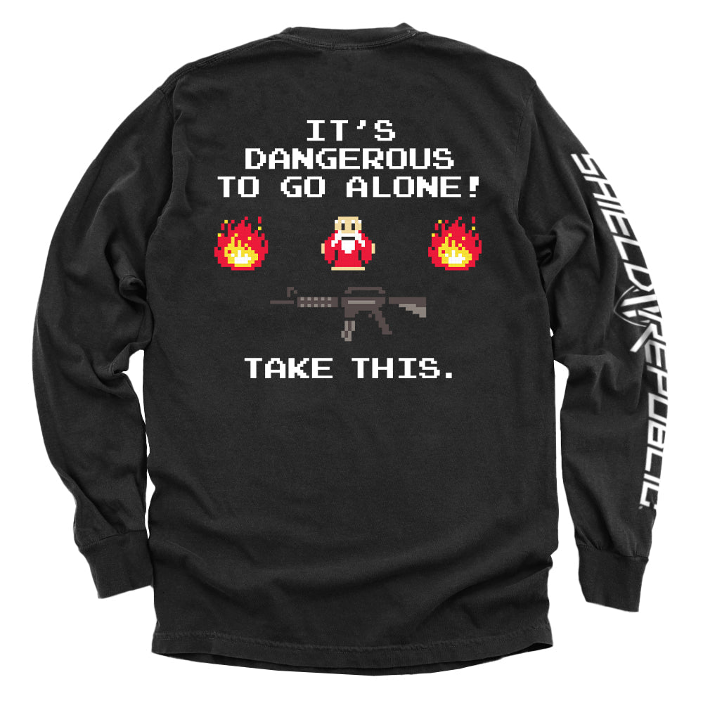 It's Dangerous to Go Alone Shield Republic