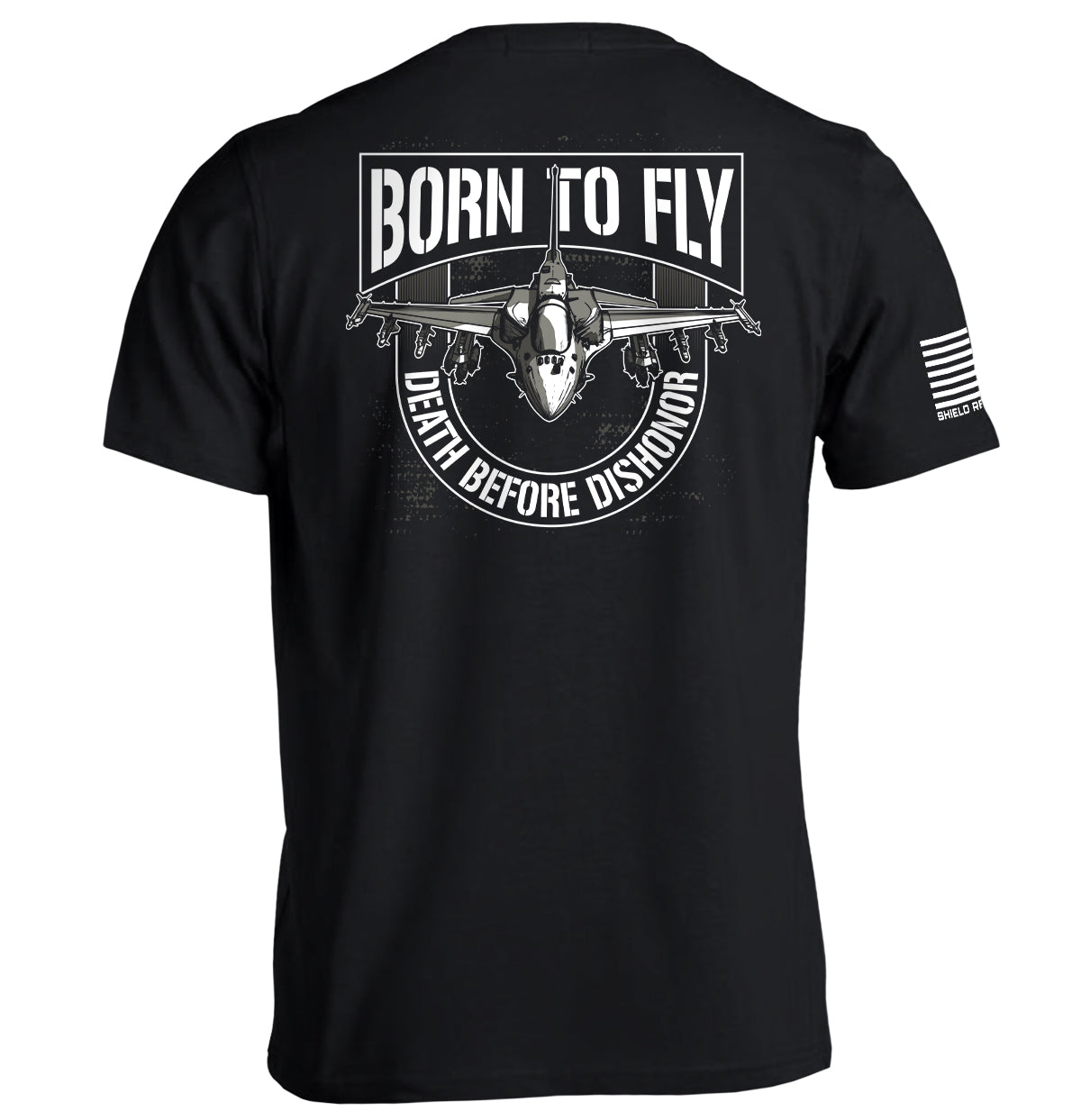 Born To Fly Death Before Dishonor Shield Republic