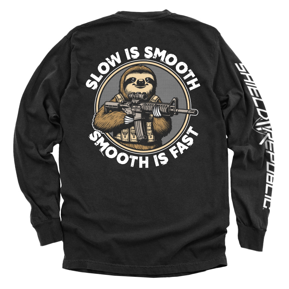 Slow is Smooth Smooth is Fast Shield Republic