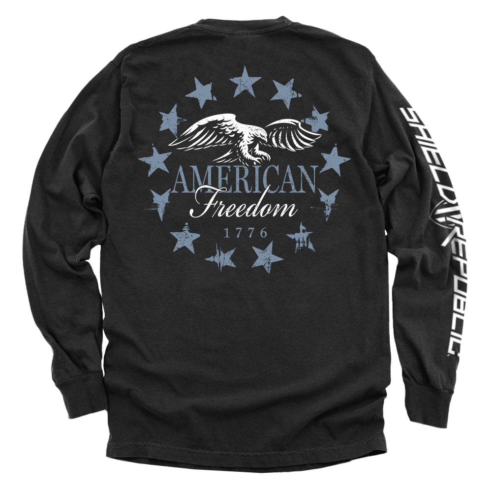American Freedom Eagle Shield Republic