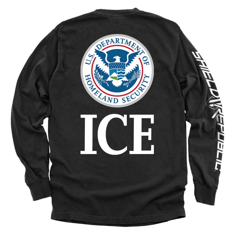 ICE Homeland Security Shield Republic