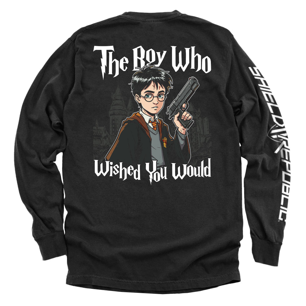 The Boy Who Wished You Would Shield Republic