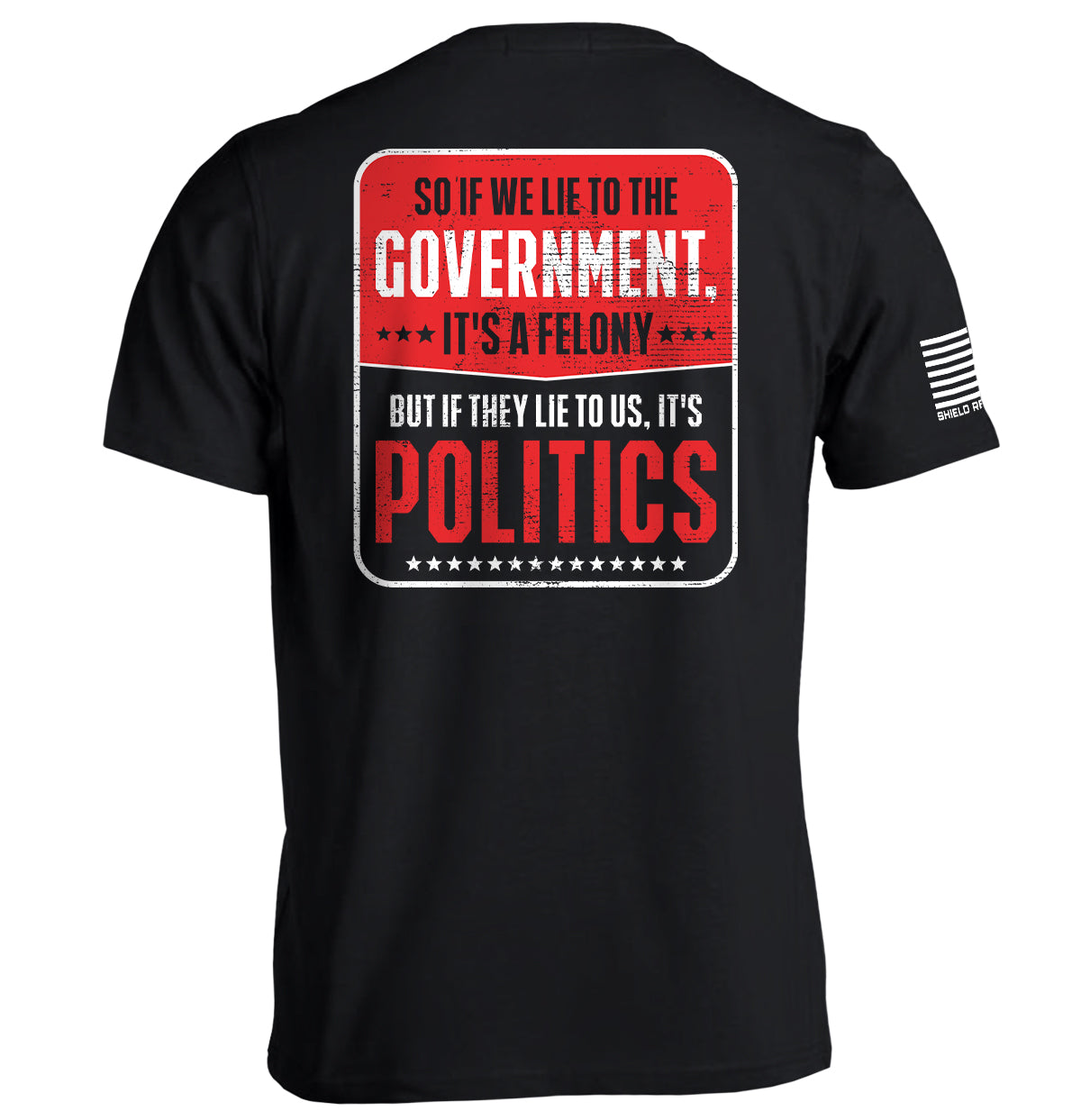 If We Lie To The Government Shield Republic