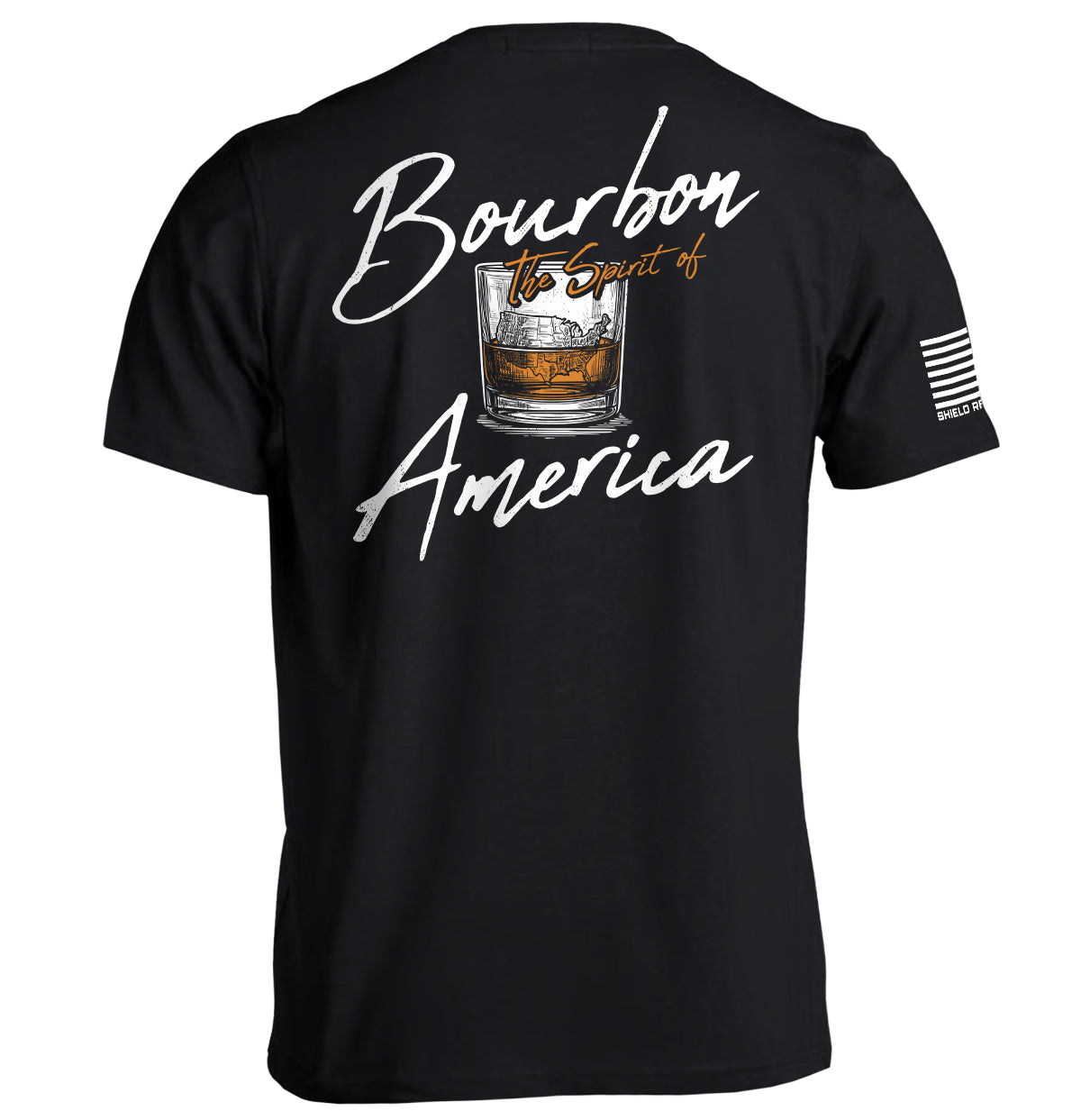 Bourbon The Spirit of America Shield Republic