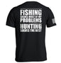 Fishing Solves Most Of My Problems Shield Republic