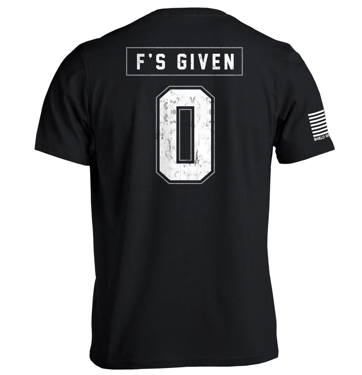 Zero F's Given Jersey Shield Republic