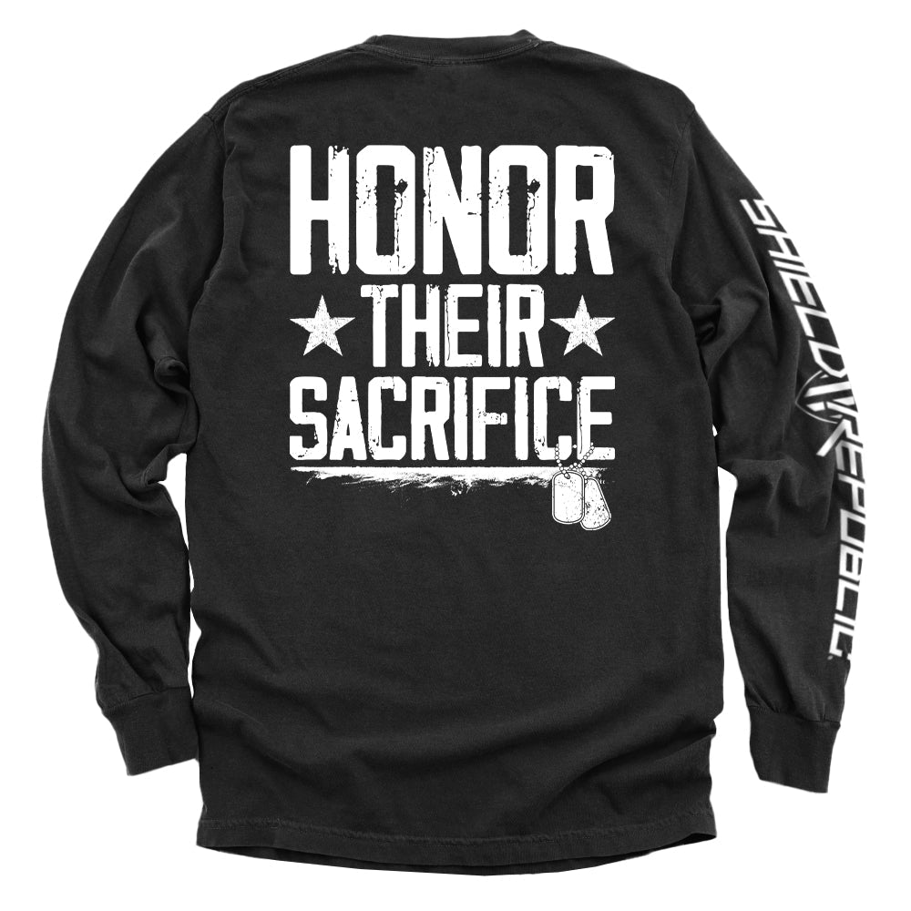 Honor Their Sacrifice Shield Republic