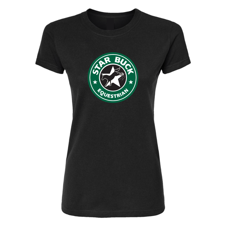 Starbuck Equestrian Tee: Black Horseplay Apparel