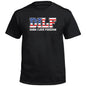 Damn I Love Freedom (Front) Shield Republic
