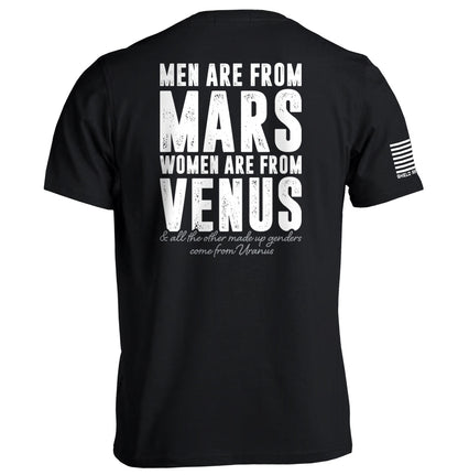 Men are from Mars Women are from Venus Shield Republic