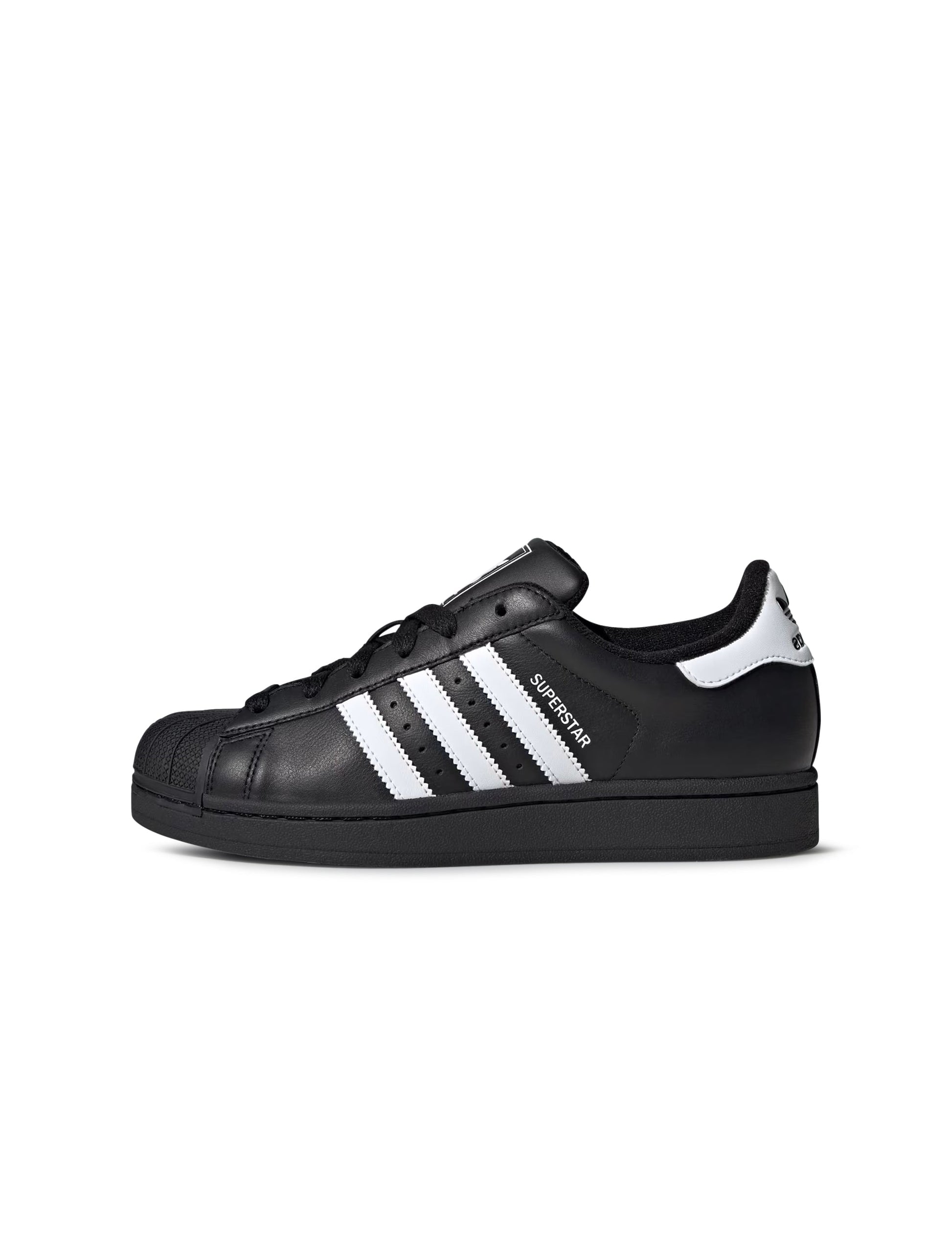 Adidas Womens Superstar II - Black/White Denim Exchange