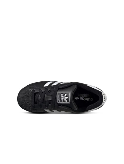 Adidas Womens Superstar II - Black/White Denim Exchange