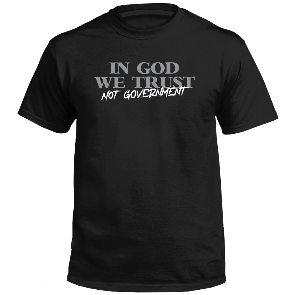 In God We Trust Not Government Shield Republic