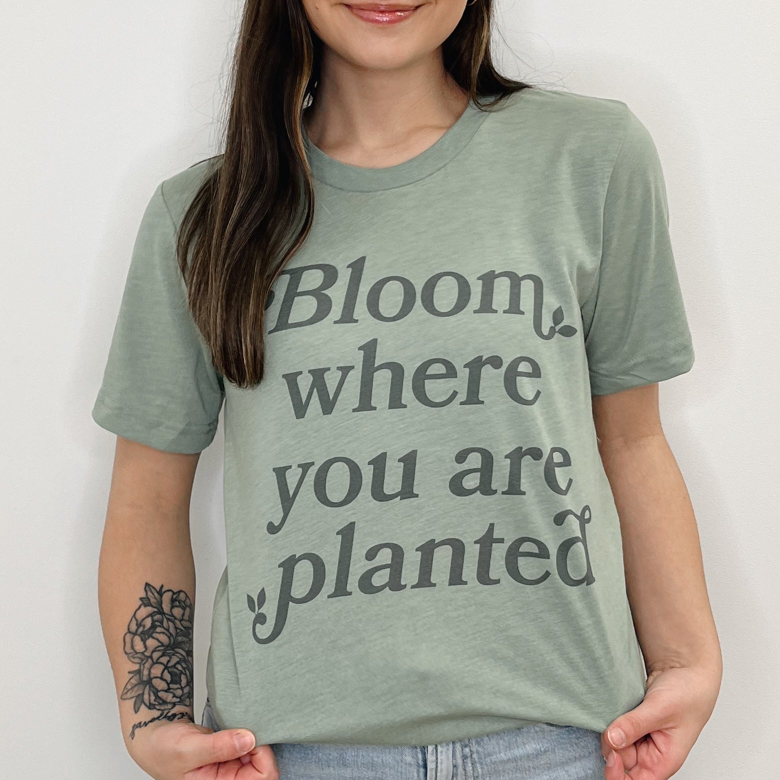 Bloom Where You Are Planted Ivy + Cloth