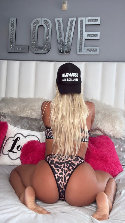 Blowjobs Are Real Jobs Trucker Hat Luckless Outfitters