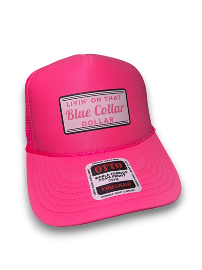 Blue Collar Dollar Trucker Hat Luckless Outfitters