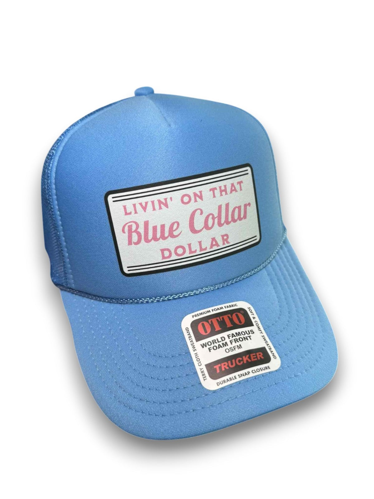 Blue Collar Dollar Trucker Hat Luckless Outfitters