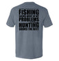 Fishing Solves Most Of My Problems Shield Republic