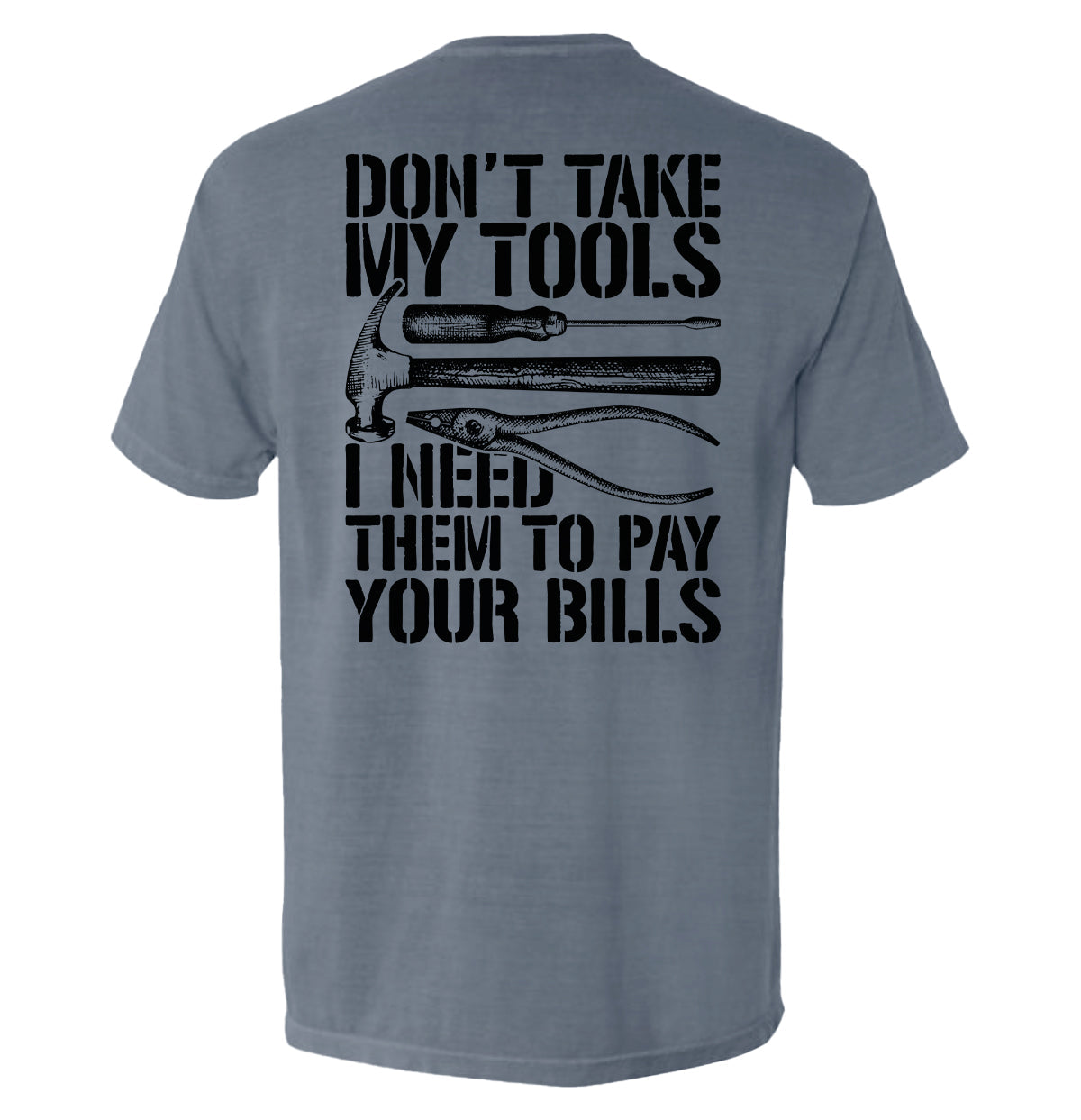 Don't Take My Tools Shield Republic