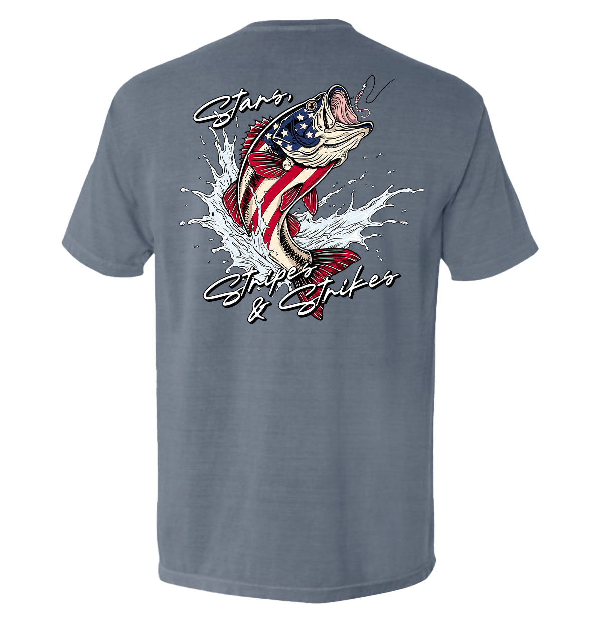 Stars Stripes and Strikes Shield Republic