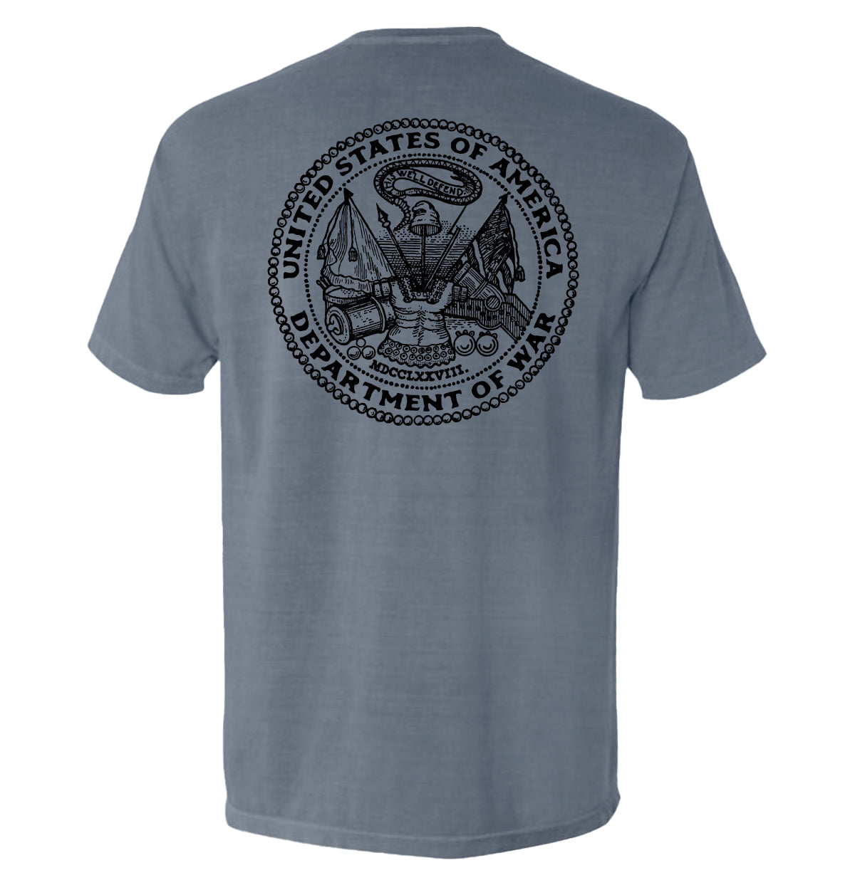 United States of America Department of War Shield Republic