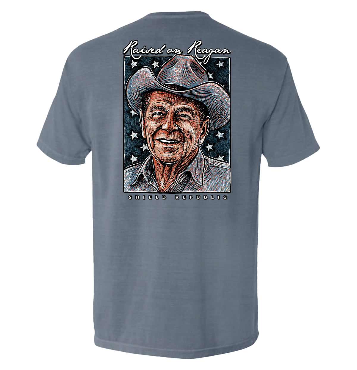 Raised on Reagan Shield Republic