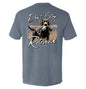 Don't Stop Retrievin' Chocolate Lab Shield Republic
