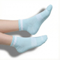 Blue/White Quarter Crew Women's Socks DeadSoxy