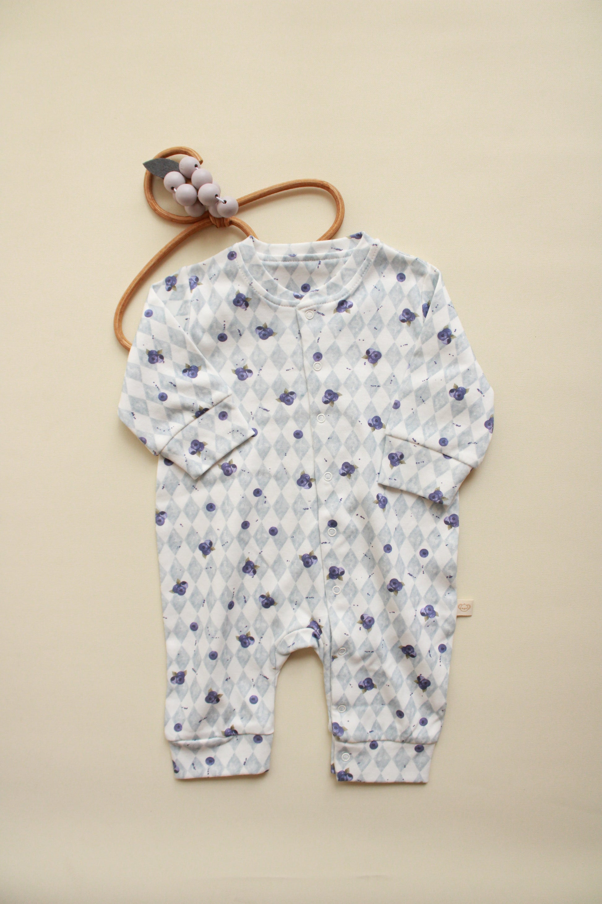 Blueberry Onesie Honey and Hive