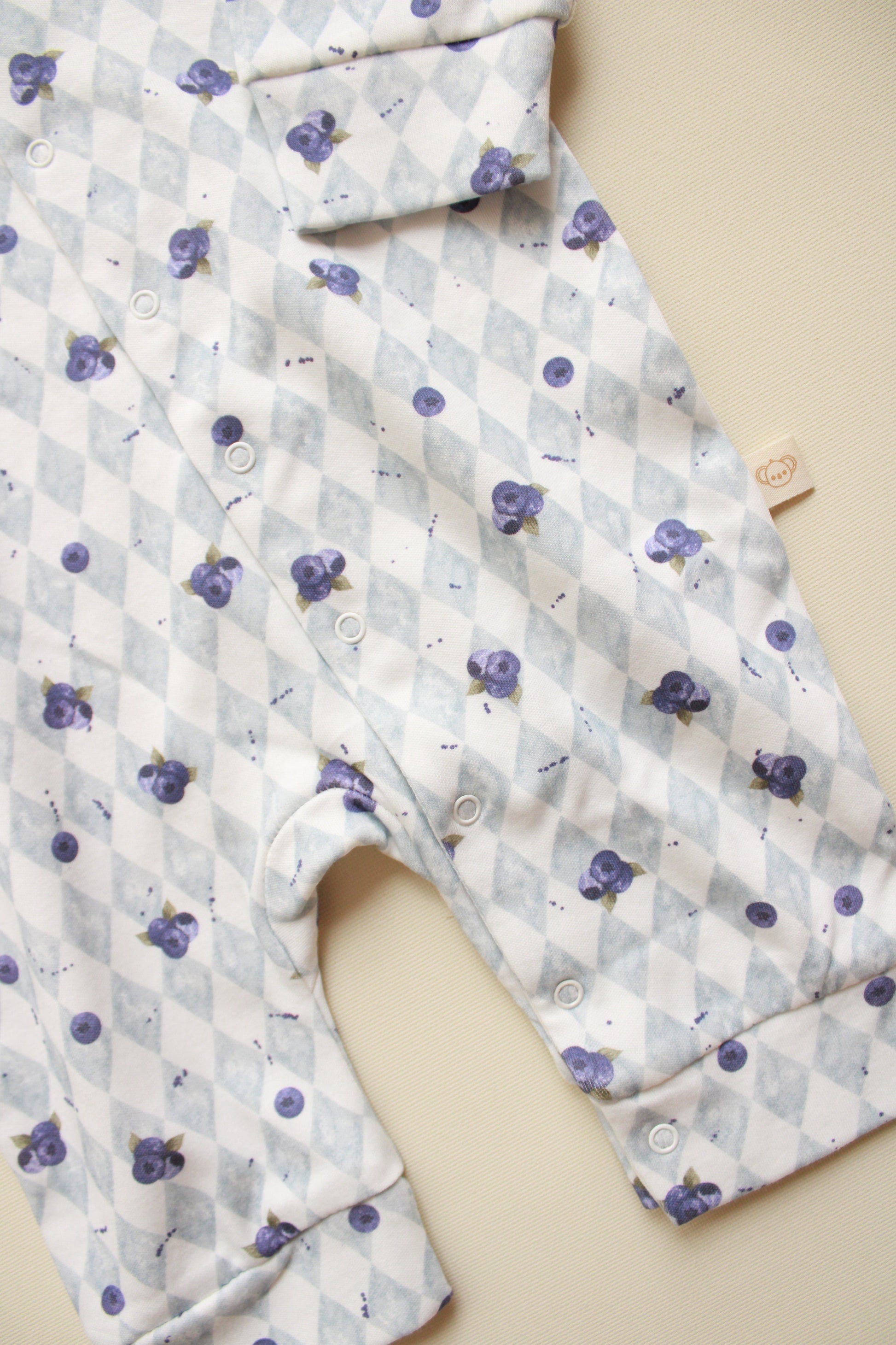 Blueberry Onesie Honey and Hive