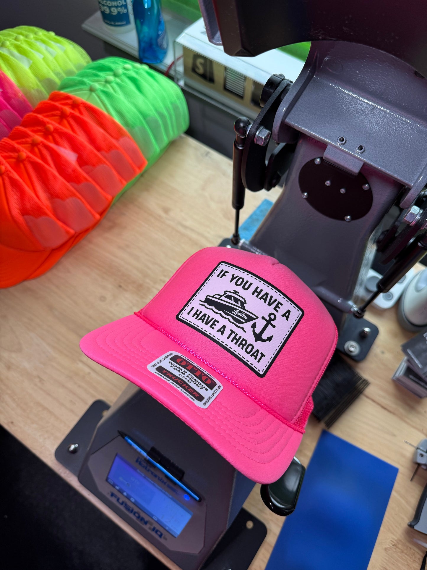 Boat Throat Trucker Hat Luckless Outfitters