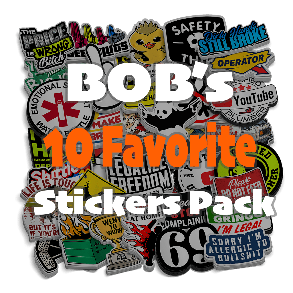 Free Sticker Pack - Bob’s New 10 favorite stickers Armed American Supply