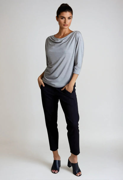 Bon Voyage Travel Tee - Heather Grey Buki