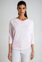 Bon Voyage Travel Tee - Blush Pink Buki