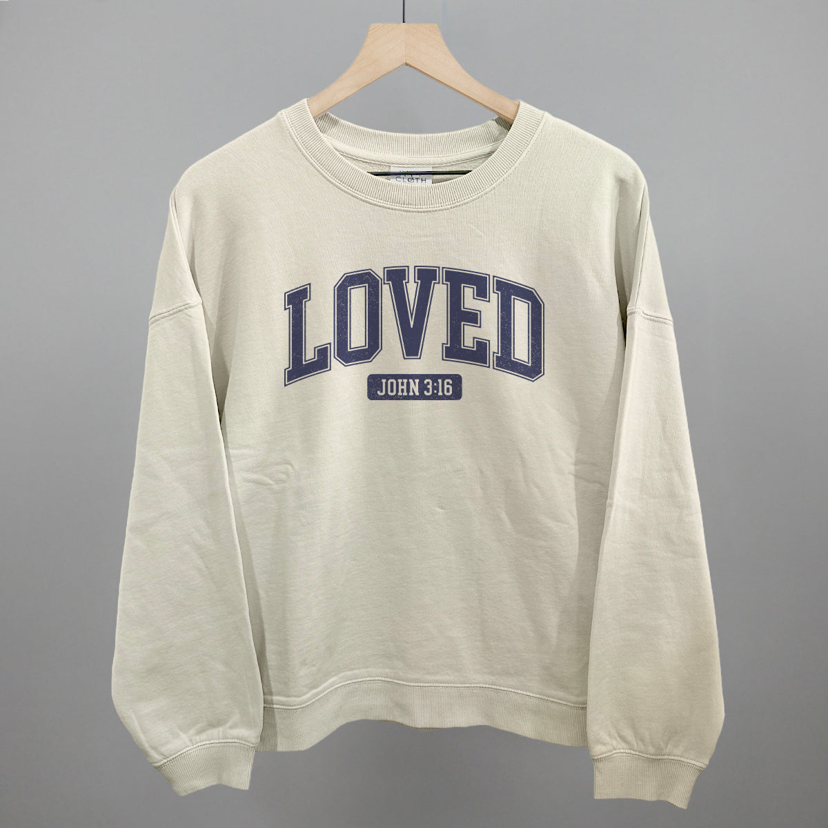 Loved John 3:16 (Navy) Ivy + Cloth