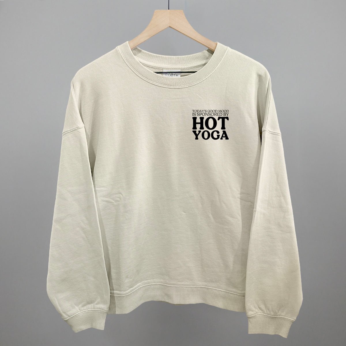 Mood Sponsored By Hot Yoga (Left Chest) Ivy + Cloth