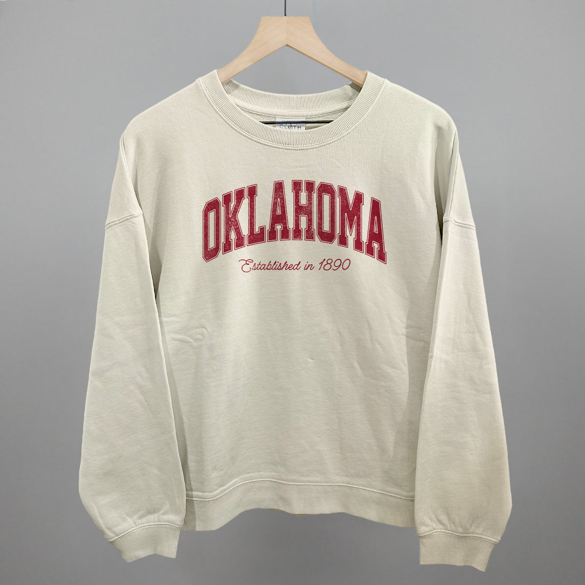 Oklahoma Varsity Arch (Red) Ivy + Cloth