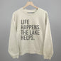Life Happens. The Lake Helps. Ivy + Cloth