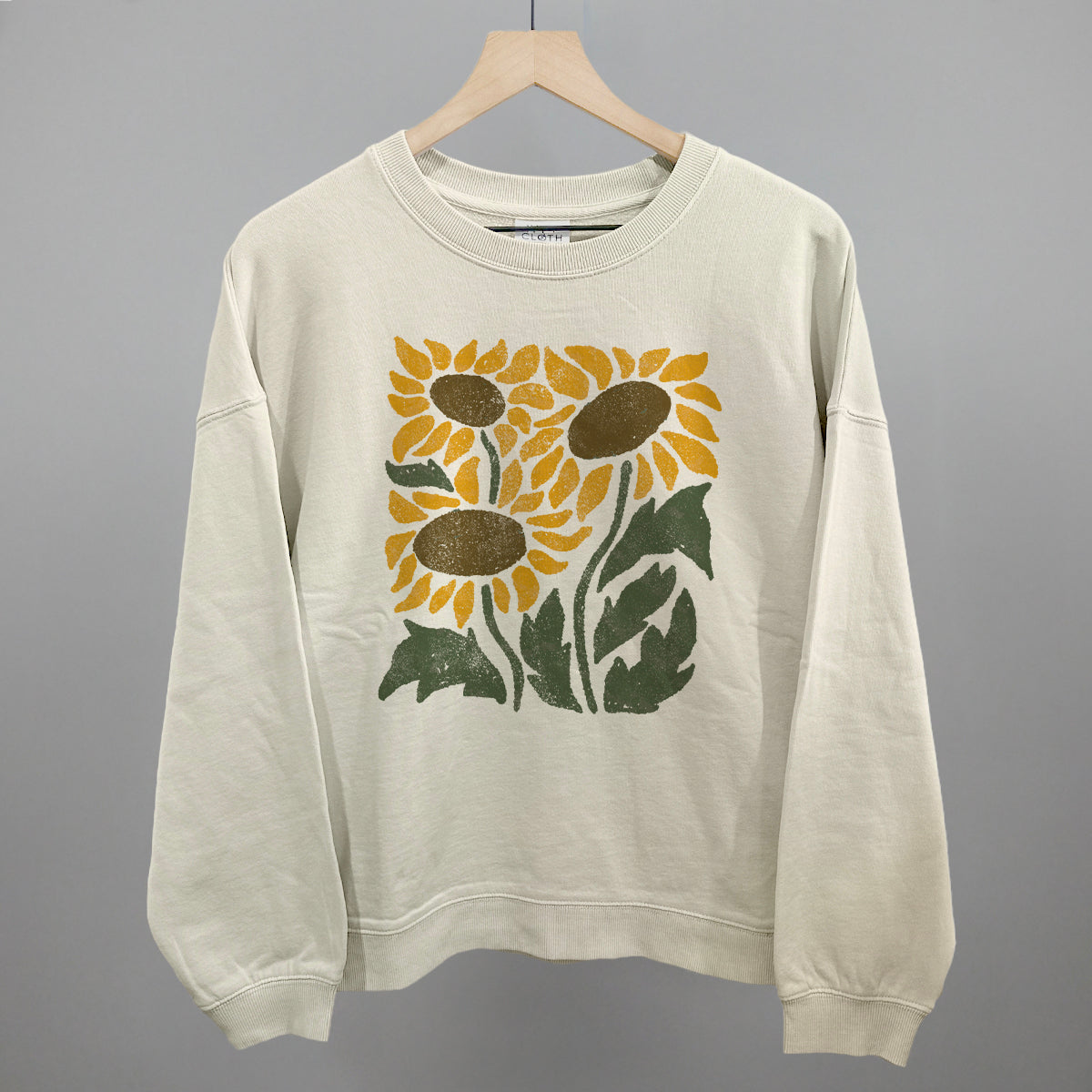 Abstract Sunflowers Ivy + Cloth