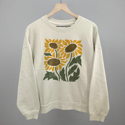 Abstract Sunflowers Ivy + Cloth