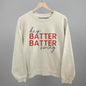 Hey Batter Batter Swing (Red + Navy) Ivy + Cloth