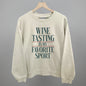 Wine Tasting Is My Favorite Sport Ivy + Cloth