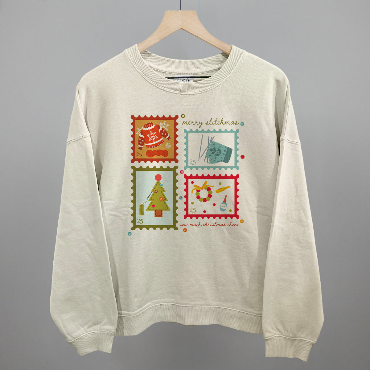 Merry Stitchmas Stamps Ivy + Cloth