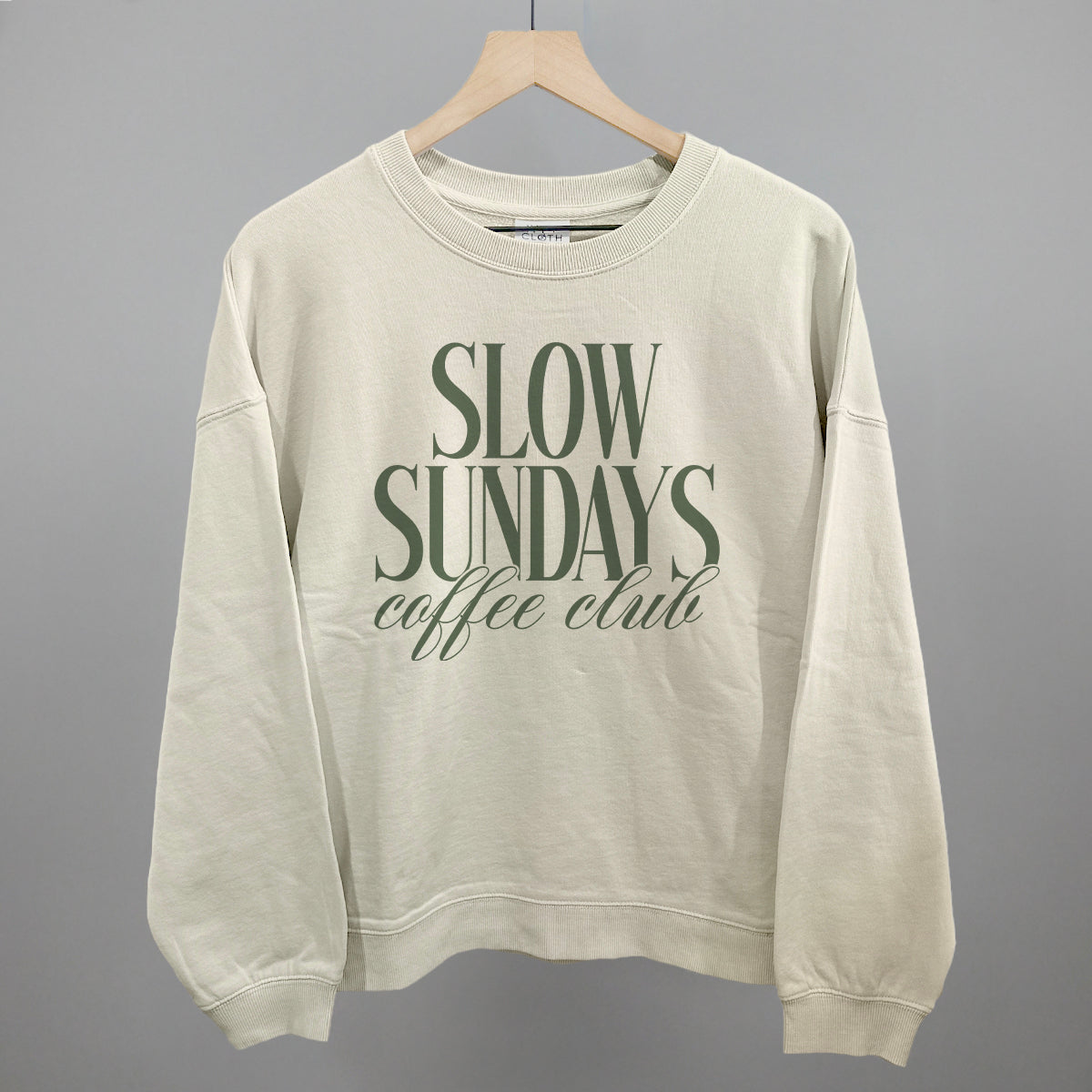 Slow Sundays Coffee Club (Green) Ivy + Cloth