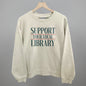Support Your Local Library Serif