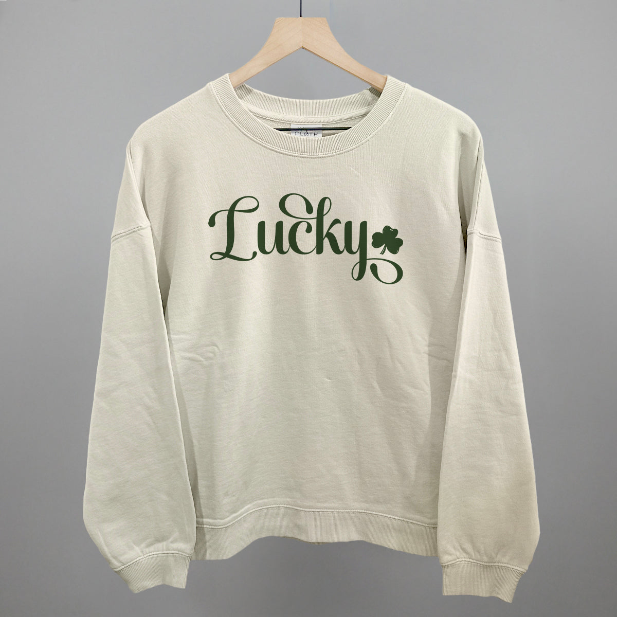 Lucky Script + Clover Ivy + Cloth