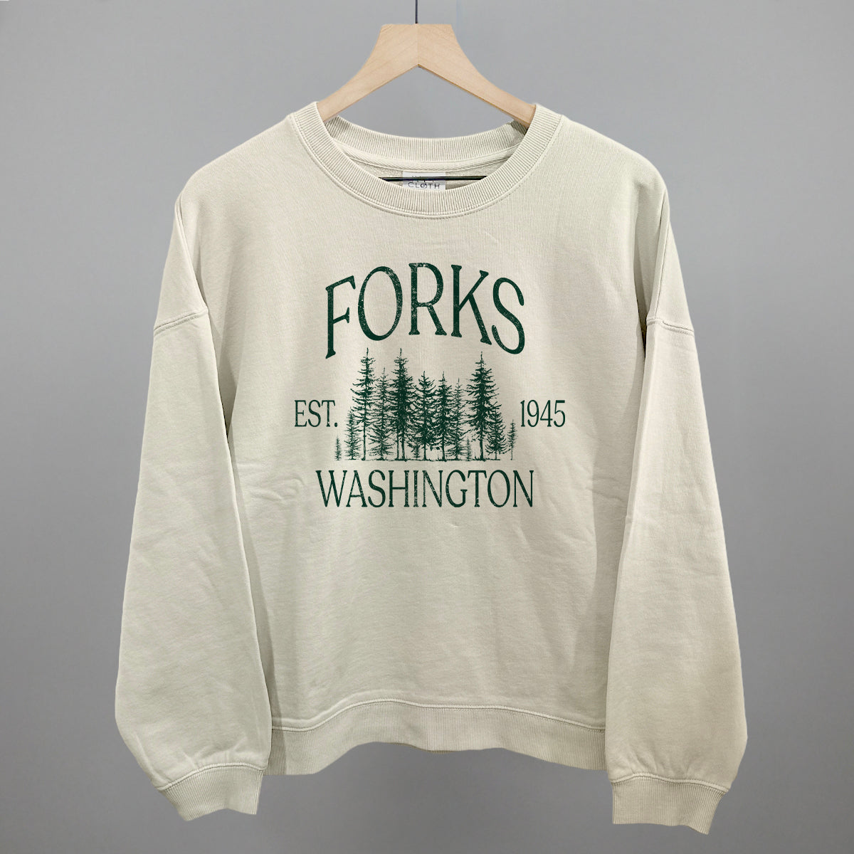Forks, WA Est 1945 Ivy + Cloth